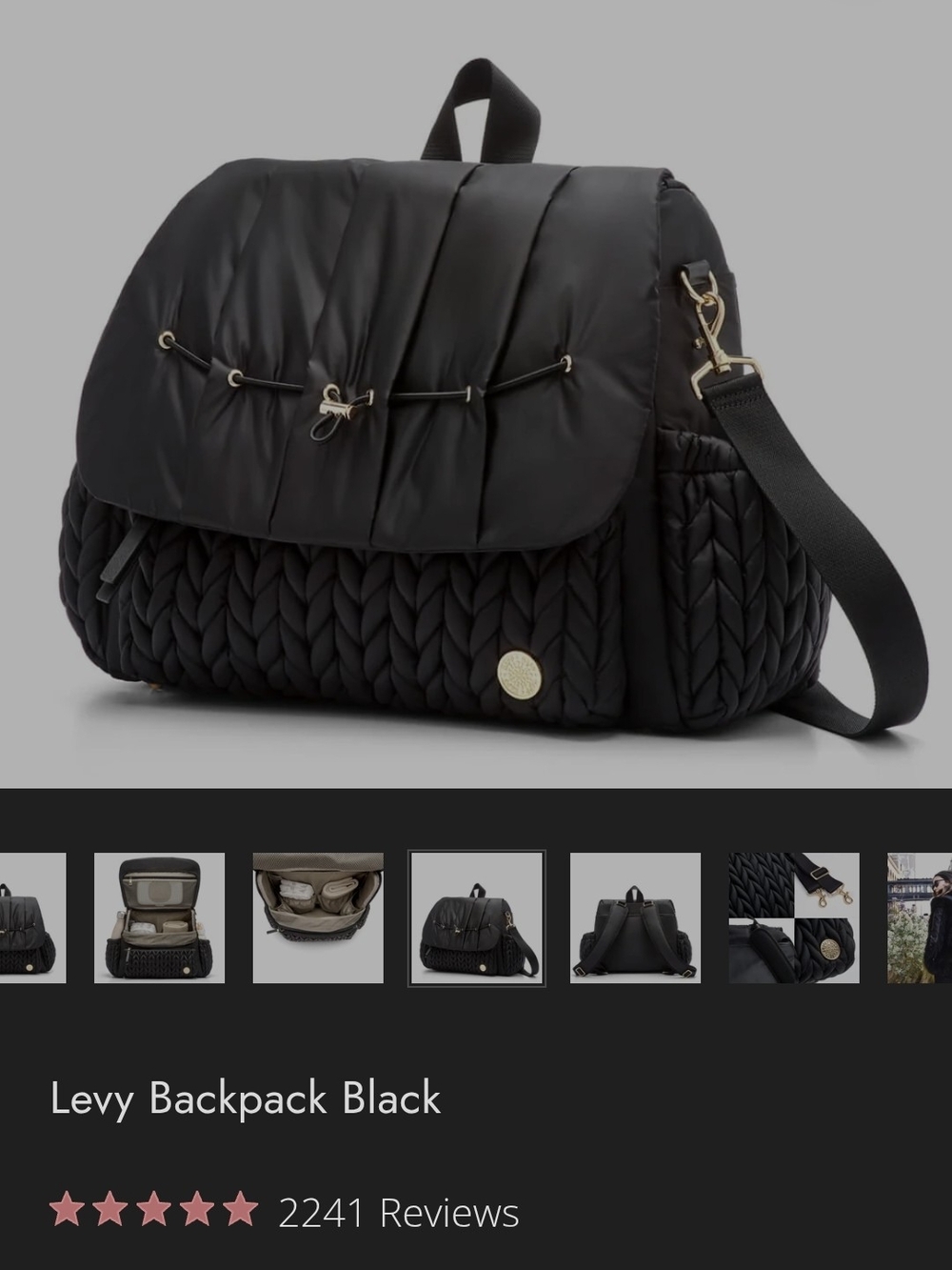 Backpack - Black - Picture 4 of 5